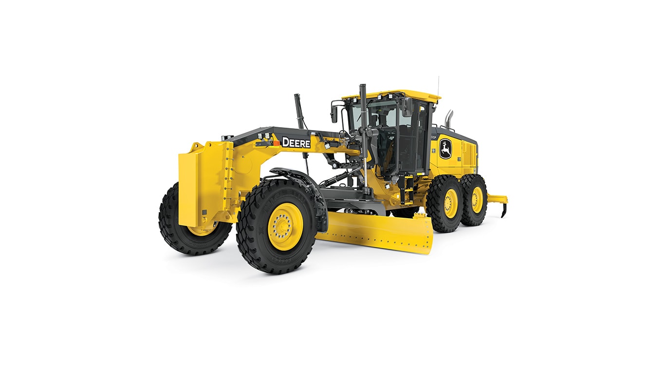 620GP motor grader on white background